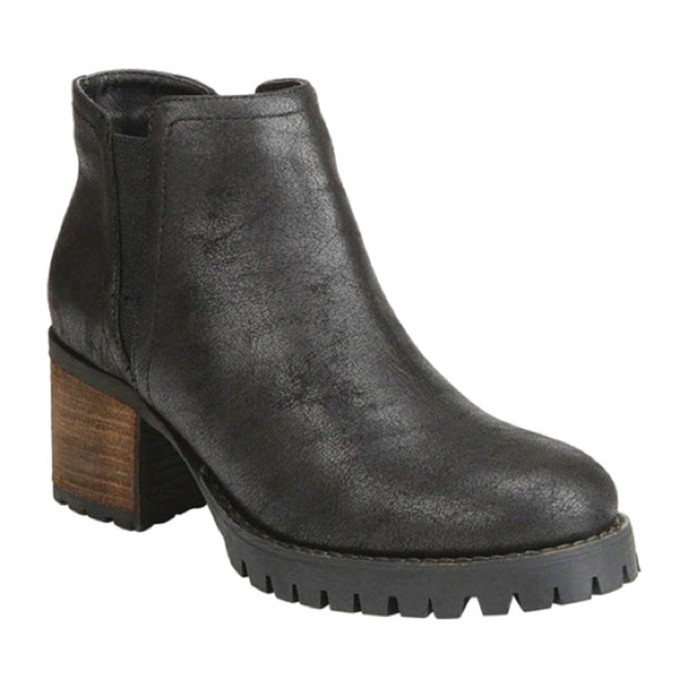 Carlos By Carlo Santana Women's Gill Block Heel Round Toe Ankle Boots Black S 9
